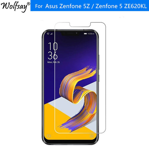 2PCS Tempered Glass Asus Zenfone 5Z / Zenfone 5 ZE620KL Screen Protector Explosion-proof Film For ASUS Zenfone 5Z ZS620KL Glass