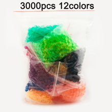 Load image into Gallery viewer, DOLLRYGA 6000pcs 24color Beads Puzzle Crystal Color Aqua DIY Beads Water Spray Set Ball Games 3D Handmade Magic Toy for Children