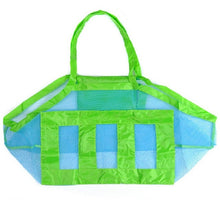 Load image into Gallery viewer, 1 Pc Kids Baby Sand Away Carry Beach Toys Pouch Tote Mesh Large Children Storage Toy Collection Sand Away Beach Mesh Tool
