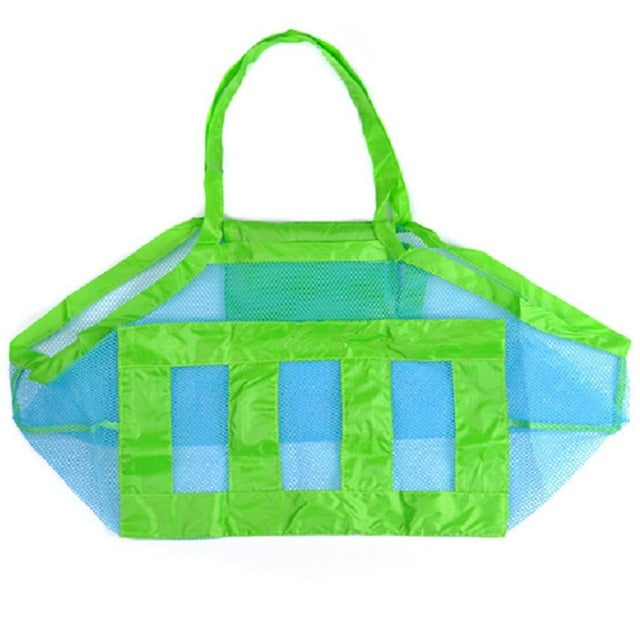 1 Pc Kids Baby Sand Away Carry Beach Toys Pouch Tote Mesh Large Children Storage Toy Collection Sand Away Beach Mesh Tool
