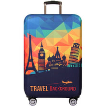 Load image into Gallery viewer, JULY&#39;S SONG Thicken Suitcase Protective Covers For 18-32 Inch Suitcase Case Travel Luggage Bag Trolley Elastic Luggage Cover