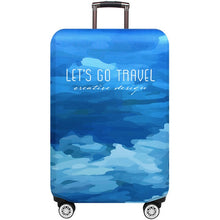 Load image into Gallery viewer, JULY&#39;S SONG Thicken Suitcase Protective Covers For 18-32 Inch Suitcase Case Travel Luggage Bag Trolley Elastic Luggage Cover
