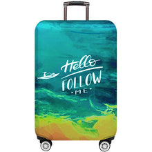 Load image into Gallery viewer, JULY&#39;S SONG Thicken Suitcase Protective Covers For 18-32 Inch Suitcase Case Travel Luggage Bag Trolley Elastic Luggage Cover