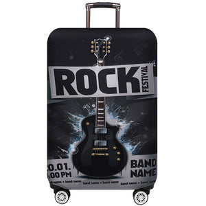JULY'S SONG Thicken Suitcase Protective Covers For 18-32 Inch Suitcase Case Travel Luggage Bag Trolley Elastic Luggage Cover