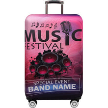 Load image into Gallery viewer, JULY&#39;S SONG Thicken Suitcase Protective Covers For 18-32 Inch Suitcase Case Travel Luggage Bag Trolley Elastic Luggage Cover