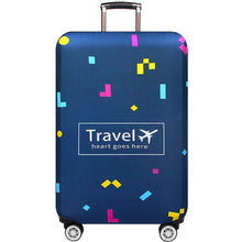 Load image into Gallery viewer, JULY&#39;S SONG Thicken Suitcase Protective Covers For 18-32 Inch Suitcase Case Travel Luggage Bag Trolley Elastic Luggage Cover