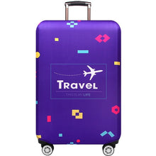 Load image into Gallery viewer, JULY&#39;S SONG Thicken Suitcase Protective Covers For 18-32 Inch Suitcase Case Travel Luggage Bag Trolley Elastic Luggage Cover