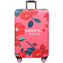Load image into Gallery viewer, JULY&#39;S SONG Thicken Suitcase Protective Covers For 18-32 Inch Suitcase Case Travel Luggage Bag Trolley Elastic Luggage Cover
