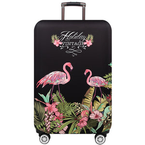 JULY'S SONG Thicken Suitcase Protective Covers For 18-32 Inch Suitcase Case Travel Luggage Bag Trolley Elastic Luggage Cover