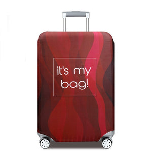 JULY'S SONG Thicken Suitcase Protective Covers For 18-32 Inch Suitcase Case Travel Luggage Bag Trolley Elastic Luggage Cover