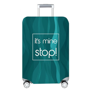 JULY'S SONG Thicken Suitcase Protective Covers For 18-32 Inch Suitcase Case Travel Luggage Bag Trolley Elastic Luggage Cover