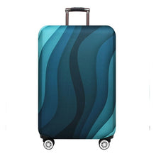 Load image into Gallery viewer, JULY&#39;S SONG Thicken Suitcase Protective Covers For 18-32 Inch Suitcase Case Travel Luggage Bag Trolley Elastic Luggage Cover