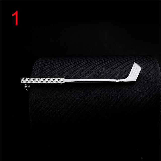 1pc Men Tie Clip Fish Bone Leaf Guitar Feather Saxophone Multiple Styles Silver Tone Metal Tie Clip Tie Bar Necktie Clips Gifts