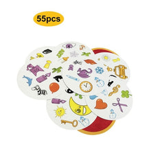 Load image into Gallery viewer, Children Boy Girl Educational Toys Board Game Cards Toy Spot It Game For Kids Children Over 5 Years Old Suitable For 2-5 Players