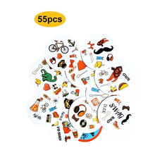 Load image into Gallery viewer, Children Boy Girl Educational Toys Board Game Cards Toy Spot It Game For Kids Children Over 5 Years Old Suitable For 2-5 Players