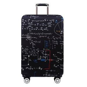 JULY'S SONG Thicken Suitcase Protective Covers For 18-32 Inch Suitcase Case Travel Luggage Bag Trolley Elastic Luggage Cover