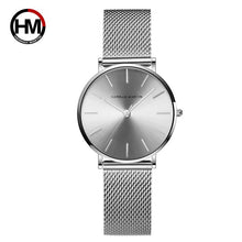 Load image into Gallery viewer, Drop shipping A++++ Quality Stainless Steel Band Japan Quartz Movement Waterproof Women Full Rose Gold Ladies Luxury Wrist Watch