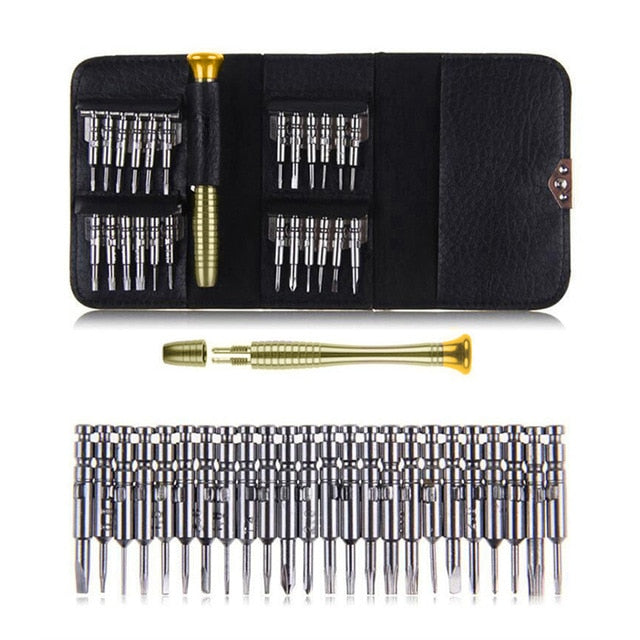 25 In 1 Mobile Phone Repair Tools Kit Torx Screwdriver Set Multi-tool Hand Tools For iPhone Tablet Watch PC Herramientas De Mano