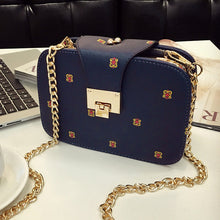Load image into Gallery viewer, 2019 Spring New Fashion Women Shoulder Bag Chain Strap Flap Designer Handbags Clutch Bag Ladies Messenger Bags With Metal Buckle
