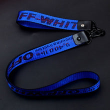 Load image into Gallery viewer, 2pcs Long Off White Ribbon Keychain Women Phone Case Wallet key chain porte clef For Bag Key ring llaveros mujer sleutelhanger