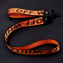 Load image into Gallery viewer, 2pcs Long Off White Ribbon Keychain Women Phone Case Wallet key chain porte clef For Bag Key ring llaveros mujer sleutelhanger