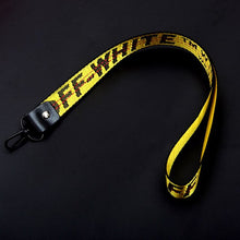 Load image into Gallery viewer, 2pcs Long Off White Ribbon Keychain Women Phone Case Wallet key chain porte clef For Bag Key ring llaveros mujer sleutelhanger