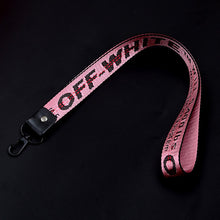 Load image into Gallery viewer, 2pcs Long Off White Ribbon Keychain Women Phone Case Wallet key chain porte clef For Bag Key ring llaveros mujer sleutelhanger