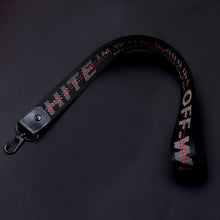 Load image into Gallery viewer, 2pcs Long Off White Ribbon Keychain Women Phone Case Wallet key chain porte clef For Bag Key ring llaveros mujer sleutelhanger