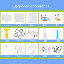 Load image into Gallery viewer, DOLLRYGA 6000pcs 24color Beads Puzzle Crystal Color Aqua DIY Beads Water Spray Set Ball Games 3D Handmade Magic Toy for Children