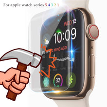 Load image into Gallery viewer, Screen Protector For Apple Watch Series 5 4 44mm 40mm Iwatch 3 band 42 38 Soft Film cover 9D Anti-Shock Protective Full Coverage