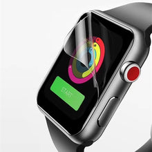 Load image into Gallery viewer, Screen Protector For Apple Watch Series 5 4 44mm 40mm Iwatch 3 band 42 38 Soft Film cover 9D Anti-Shock Protective Full Coverage