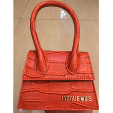 Load image into Gallery viewer, Crocodile Pattern Handbag Jacquemus Famous Brand Mini Bags Women Designer Leather Shoulder Messenger Bags Female Crossbody Bags