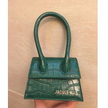 Load image into Gallery viewer, Crocodile Pattern Handbag Jacquemus Famous Brand Mini Bags Women Designer Leather Shoulder Messenger Bags Female Crossbody Bags