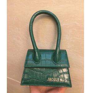 Crocodile Pattern Handbag Jacquemus Famous Brand Mini Bags Women Designer Leather Shoulder Messenger Bags Female Crossbody Bags