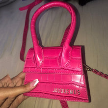 Load image into Gallery viewer, Crocodile Pattern Handbag Jacquemus Famous Brand Mini Bags Women Designer Leather Shoulder Messenger Bags Female Crossbody Bags