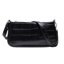 Load image into Gallery viewer, Retro Handbag Women Crocodile Leather Shopping Totes Office Ladies Elegant Solid ColorShoulder Bag