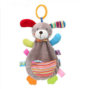 Baby Soothe Appease Towel New Born Infant Soft Blanket Appeasing Towel Cartoon Animal Doll Plush Comforting Toy Pacify Towel
