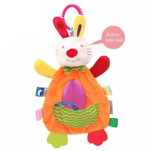 Baby Soothe Appease Towel New Born Infant Soft Blanket Appeasing Towel Cartoon Animal Doll Plush Comforting Toy Pacify Towel