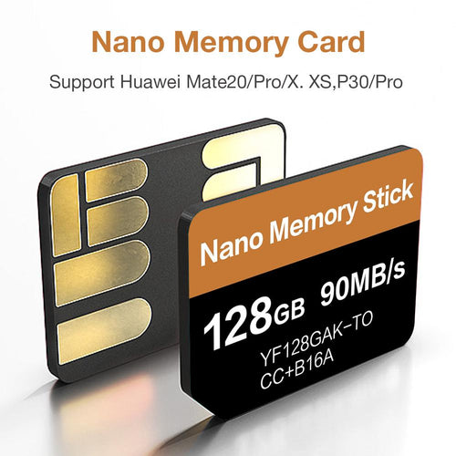 2019 Newest NM Card Read 90MB/s 128GB Nano Memory Card Apply For Huawei Mate20 Pro Mate20 X P30 P30 Pro Mate30 Mate30Pro