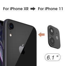 Load image into Gallery viewer, For iPhone X XS Max XR XS Seconds Change for iPhone 11 Pro Max Lens Sticker Camera Lens Screen Protector Change to For iPhone 11