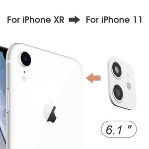 For iPhone X XS Max XR XS Seconds Change for iPhone 11 Pro Max Lens Sticker Camera Lens Screen Protector Change to For iPhone 11