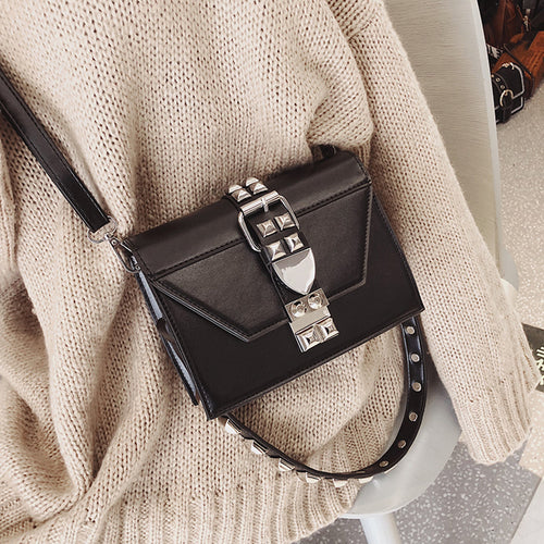 Luxury Handbags PU Leather Shoulder Bag Small Flap Crossbody Bags for Women Messenger Female Bags Clutch