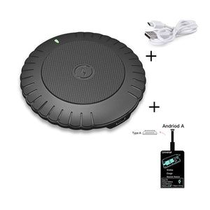 IMIDO Wireless Charger Universal Qi Wireless Charger Adapter Receiver Module for iPhone X 6 7 8 Plus Samsung note9 S7 S8 edge