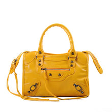 Load image into Gallery viewer, High Designer PU Leather European Luxury Motorcycle Bag for Women 2019 Style Chic Tassel Handbag Beautiful Female Crossbody Bags