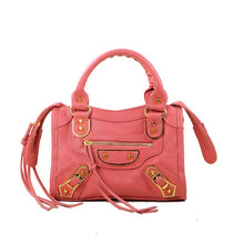 Load image into Gallery viewer, High Designer PU Leather European Luxury Motorcycle Bag for Women 2019 Style Chic Tassel Handbag Beautiful Female Crossbody Bags