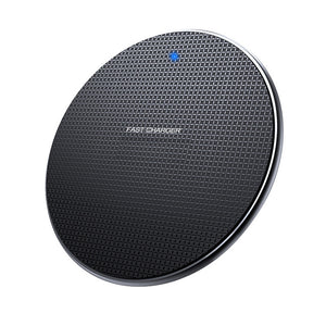 10W Wireless Charger Fast Charging For iPhone X XS 11 Pro Max 8 Qi Wireless Adapter For Samsung Note 9 10 S9 S10 Plus Charge Pad