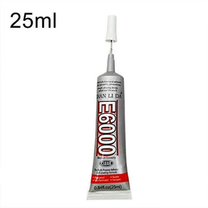 E6000 50ml/110ml Super Liquid Multipurpose Industrial Adhesive Jewelry Crafts Crystal Rhinestone DIY Phone Screen Glass Glue