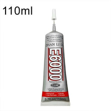 Load image into Gallery viewer, E6000 50ml/110ml Super Liquid Multipurpose Industrial Adhesive Jewelry Crafts Crystal Rhinestone DIY Phone Screen Glass Glue