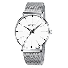 Load image into Gallery viewer, Men Luxury Watches Quartz Wrist watch Man Sport Analog Wristwatch Stainless Steel Casual Bracele Watch Simple Top Brand Clock