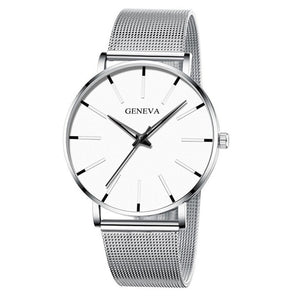 Men Luxury Watches Quartz Wrist watch Man Sport Analog Wristwatch Stainless Steel Casual Bracele Watch Simple Top Brand Clock